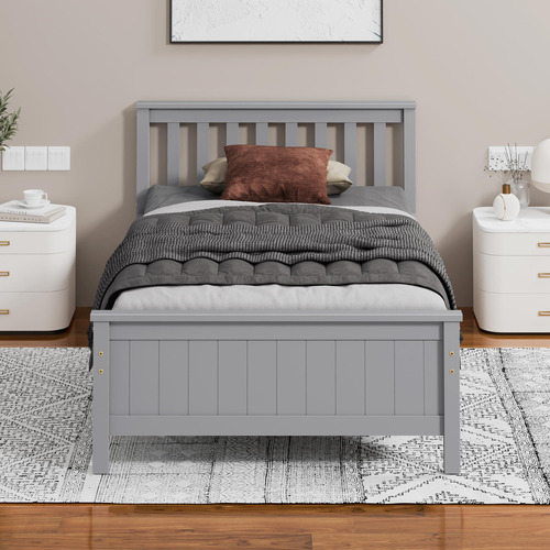 Freya Pine Wood Bed Frame