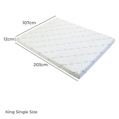 12cm Finesse Memory Foam Mattress Topper