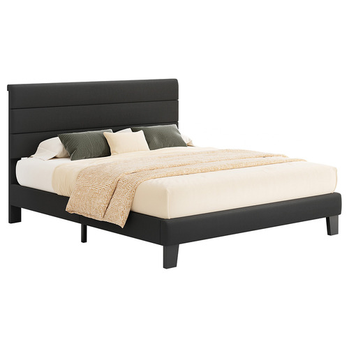 Charcoal Kaan Upholstered Bed