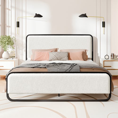 White-Stephan-Boucle-Bed-Frame