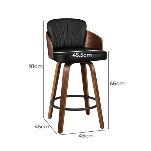 66cm Carson Swivel Bar Stools
