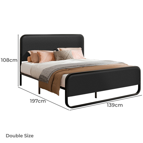 Jacque Upholstered Bed Frame