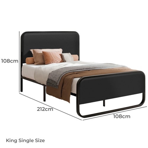 Jacque Upholstered Bed Frame