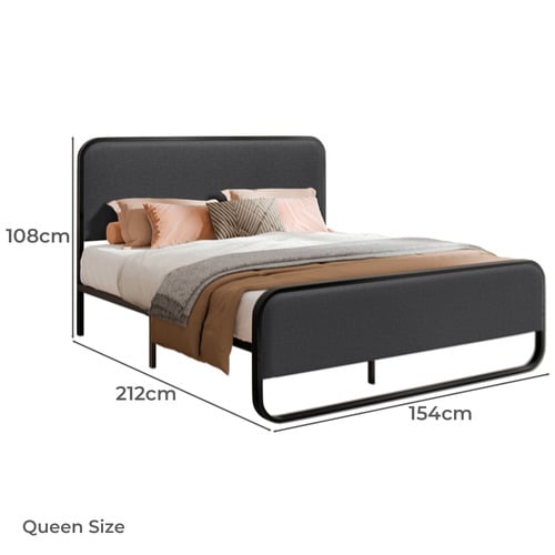 Jacque Upholstered Bed Frame