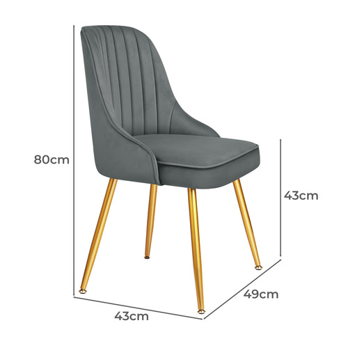 Davis Velvet Dining Chairs