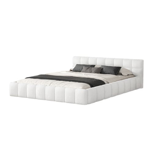 Ellie-May-Boucle-Platform-Bed