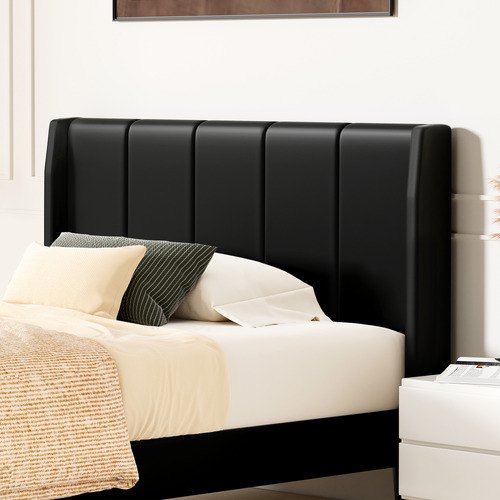 Ross-Faux-Leather-Platform-Bed