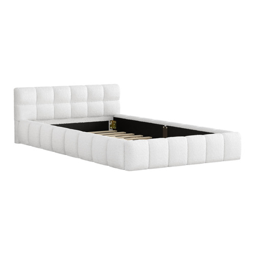 Ellie-May-Boucle-Platform-Bed