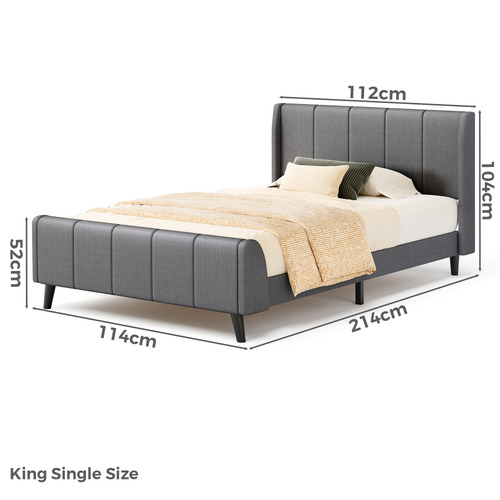 Ross Upholstered Platform Bed