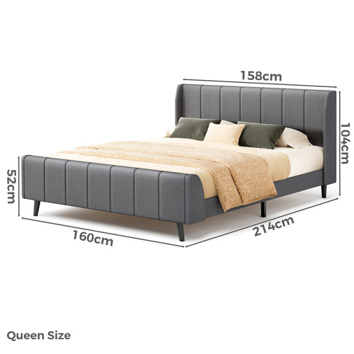 Ross Upholstered Platform Bed