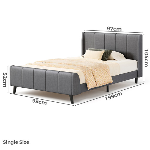 Ross Upholstered Platform Bed