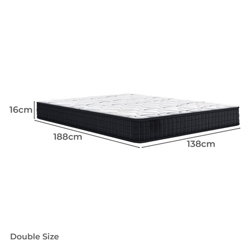 Lyna Pine Wood Bed & Tight Top Mattress