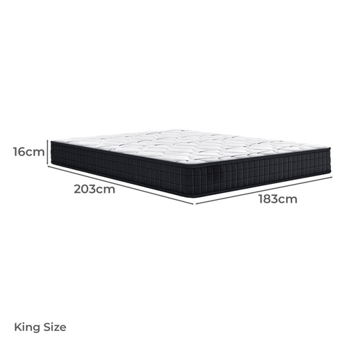 Lyna Pine Wood Bed & Tight Top Mattress