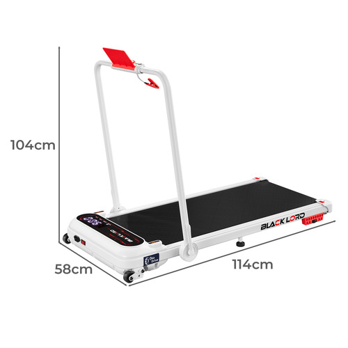 Handle Bar For Walking Pad Only- Compatible With 19.7'' Wide Walking Pad | 31.5-37.4'' Height Range & 330lbs Capacity | Stable Home Office & Gym Safety Handrail (Black