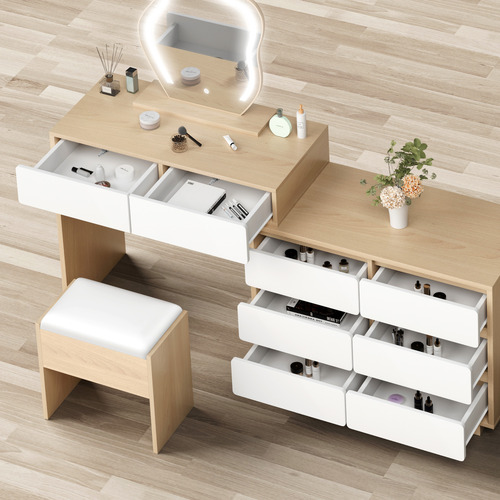 2-Piece-Phoebe-LED-Dressing-Table-and-Stool-Set