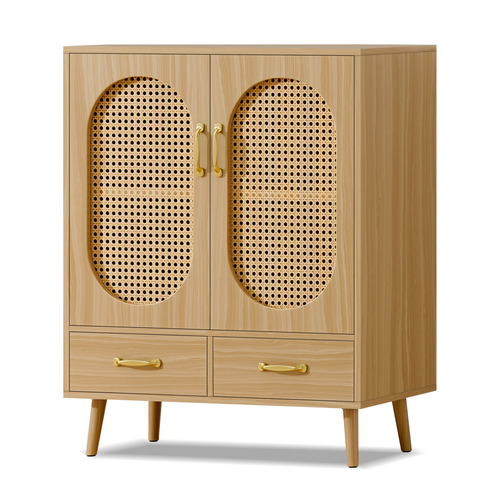 Luelle 2 Rattan Door 2 Drawer Sideboard Buffet