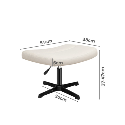 Tegan Office Chair & Ottoman Set