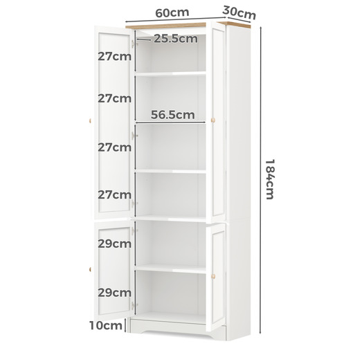 Perry 4 Door Cupboard