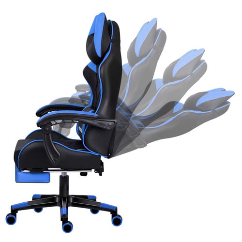 Sova-Faux-Leather-Gaming-Chair-with-Lumbar-Massage