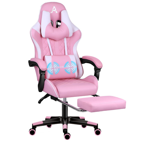 Sova-Faux-Leather-Gaming-Chair-with-Lumbar-Massage