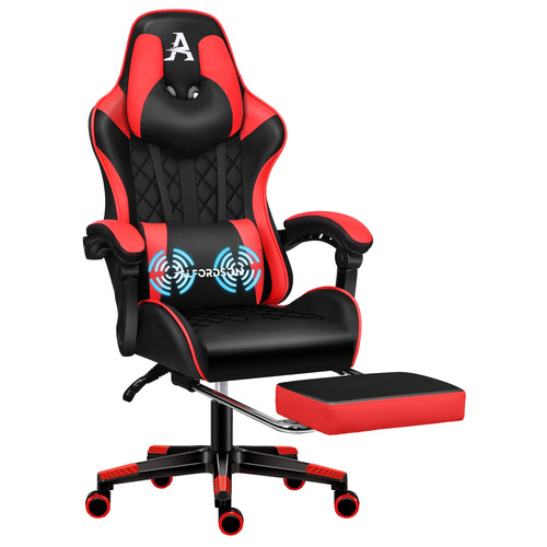 Sova-Faux-Leather-Gaming-Chair-with-Lumbar-Massage