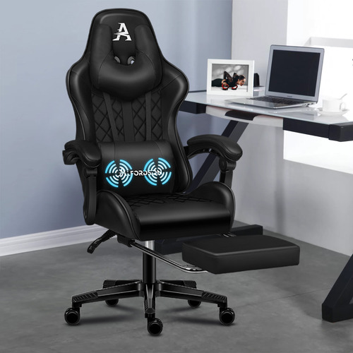 Sova-Faux-Leather-Gaming-Chair-with-Lumbar-Massage