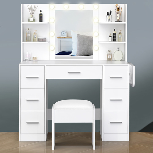 2 Piece Willow Dressing Table & Stool Set