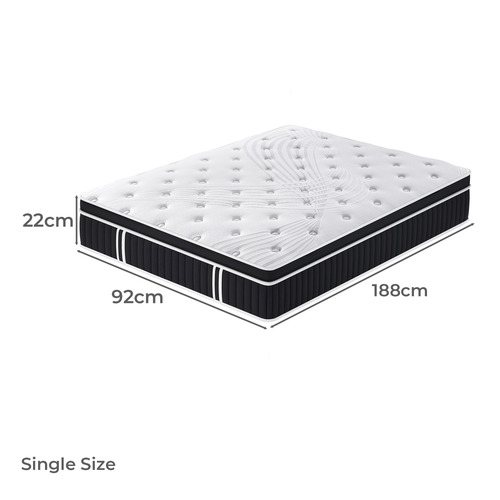 Sarahcrew Bonnell Spring Euro Top Mattress