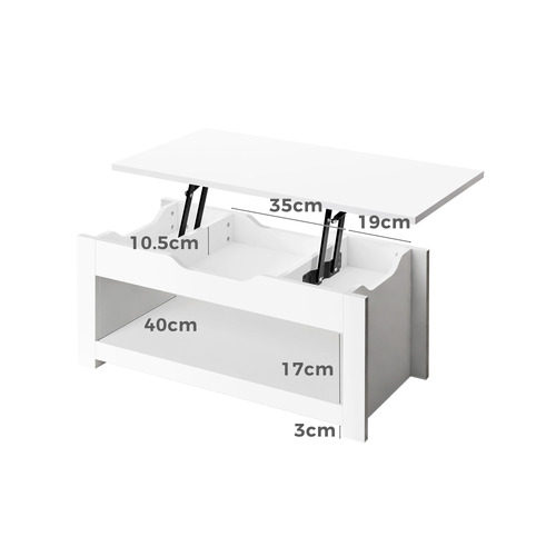 Michel Lift Up Coffee Table