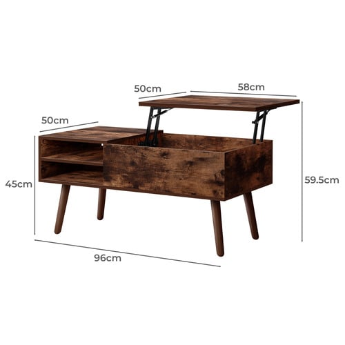 Sheenan Lift Up Coffee Table