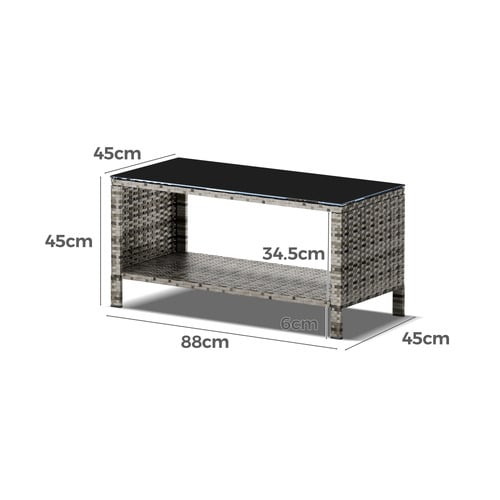 4 Seater Matteo Outdoor Lounge Set