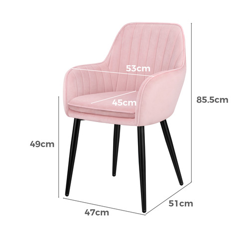 Fairbanks Velvet Dining Chairs