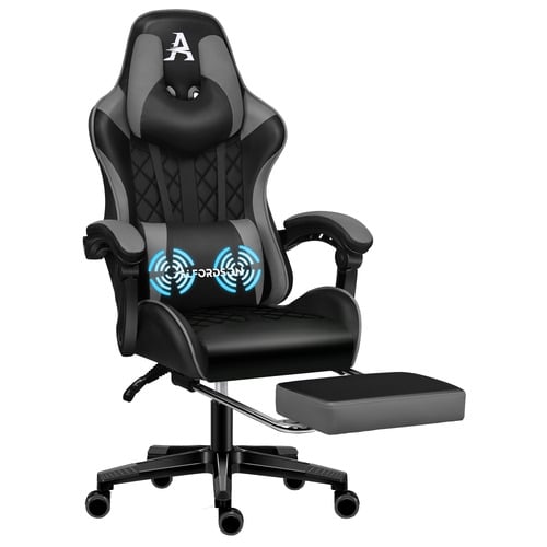 Sova-Faux-Leather-Gaming-Chair-with-Lumbar-Massage