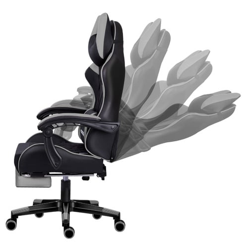 Sova-Faux-Leather-Gaming-Chair-with-Lumbar-Massage