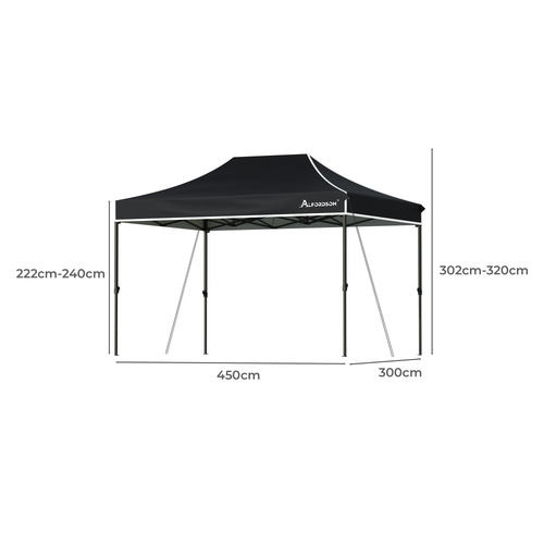 3m x 4.5m Mohan Outdoor Pop-Up Gazebo