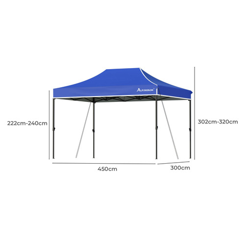 3m x 4.5m Mohan Outdoor Pop-Up Gazebo