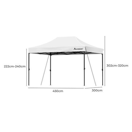 3m x 4.5m Mohan Outdoor Pop-Up Gazebo