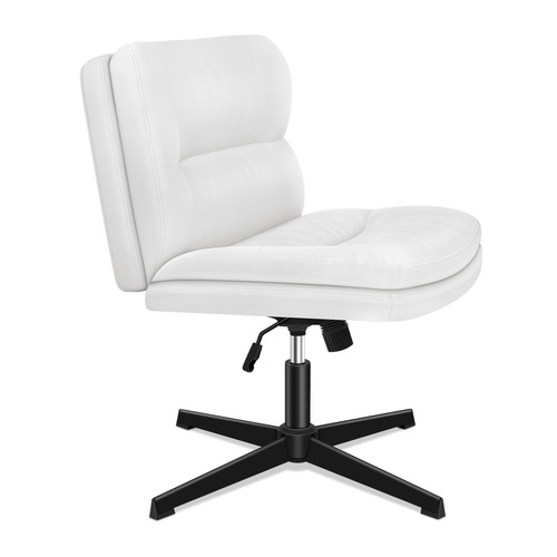 2-Piece-Gregorie-Faux-Leather-Office-Chair-and-Ottoman-Set