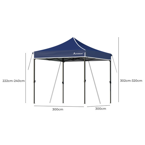 3m Sharma Outdoor Pop-Up Gazebo