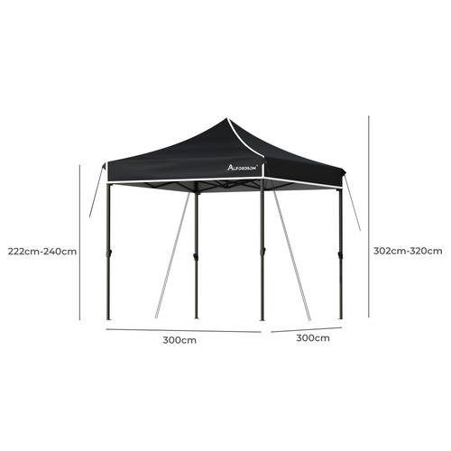 3m Sharma Outdoor Pop-Up Gazebo