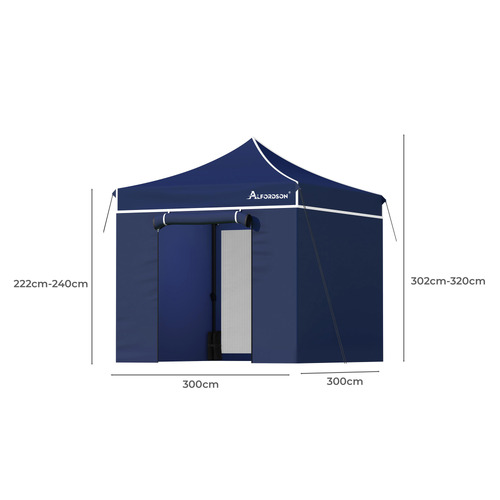 3m Neven Outdoor Pop-Up Gazebo