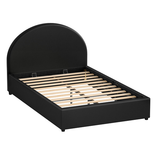 Kenyatta-Faux-Leather-Gas-Lift-Storage-Bed
