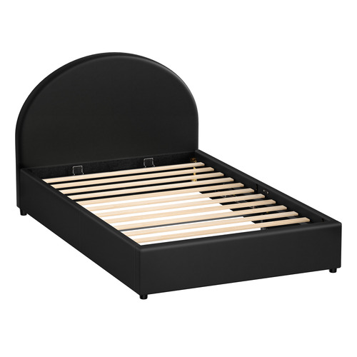 Kenyatta-Faux-Leather-Gas-Lift-Storage-Bed