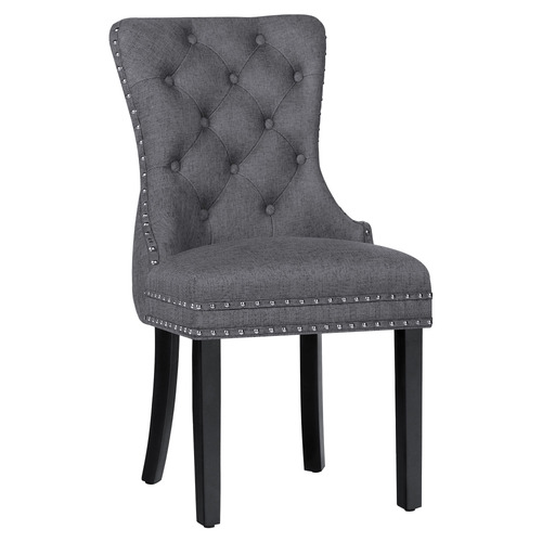 Faust-Tufted-Pine-Wood-Dining-Chairs