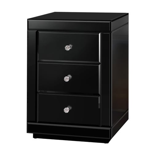 Allia-3-Drawer-Mirrored-Bedside-Table