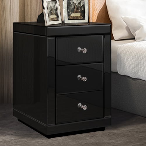 Allia-3-Drawer-Mirrored-Bedside-Table