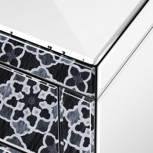 Allia-3-Drawer-Mirrored-Bedside-Table