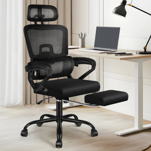 Black Sierra Mesh Back Executive Office Chair