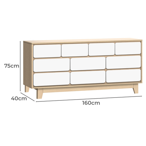 Luttrell 10 Drawer Chest