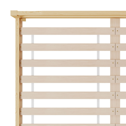 Fremont Pine Wood Platform Bed with Drawers